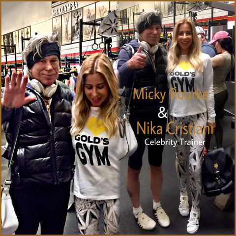 Miracle Body Makeover, Celebrity Trainer Nika Cristiani & Mickey Rourke 