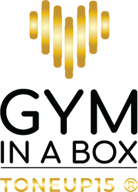 GYM IN A BOX logo black font