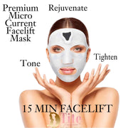 MicroCurrent FaceLift Mask, Tighten Face Skin, Skin Thightning Treatment, Skin Firming Treatment, Skin Tightening Treatment At Home