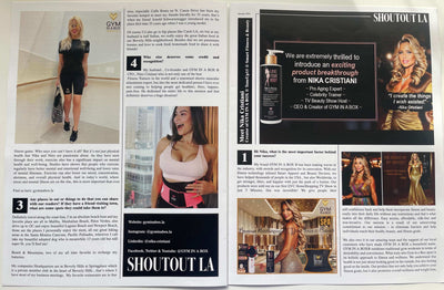 LA Magazine Interview with GYM IN A BOX Body and Skin Renewal Technology Inventor & CEO,  Nika Cristiani