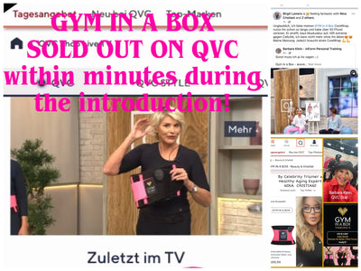 GYM IN A BOX breaking records on QVC!