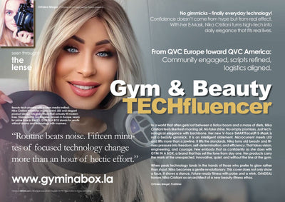 Nika Cristiani honored by OrhIdeal Magazine as TechFluencer Media Face 2025