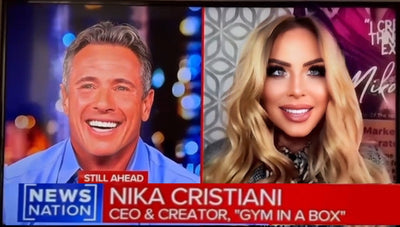 Nika Cristiani, CEO & Founder of GYM IN A BOX® L.A., Sounds Alarm on Tariff Fallout During Chris Cuomo Show on NewsNation