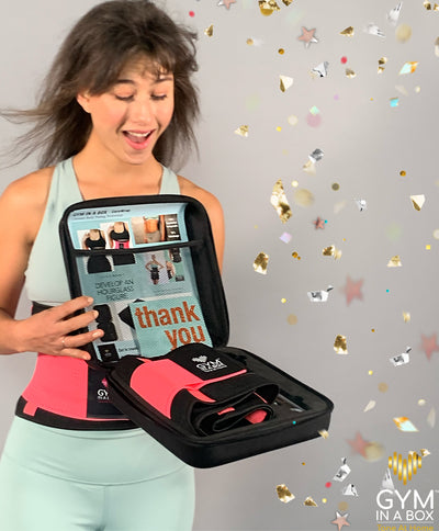 GYM IN A BOX CoreWrap Electronic Massager Corset- The Perfect GIFT