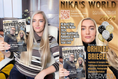 NIKA’S WORLD MAGAZINE Coverstory : Interview ORHIDEA BRIEGEL | Laureus Award Winner, Business Catalyst & Publisher