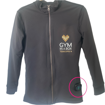 GYM IN A BOX EMS SHIRT EMS JACKET CHRIS CUOMO