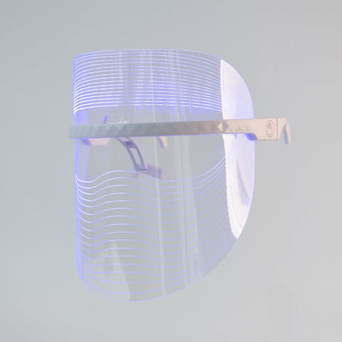 Magic Glow 7-in-1 LED BeautyShield by GYM IN A BOX® – premium light therapy face mask featuring 7 clinically-targeted LED wavelengths for anti-aging, acne treatment, skin brightening, and wrinkle reduction. Lightweight, hands-free, USB rechargeable, and designed with transparent NASA-inspired technology for at-home professional skincare