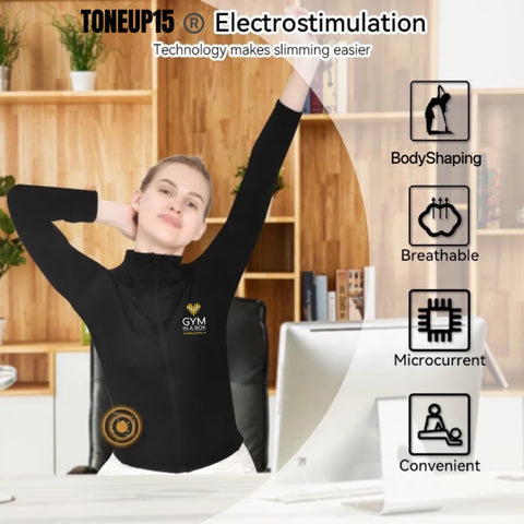 GYM IN A BOX Body Sculp Smart Top, Active Wear For Ladies, Mens Active Wear, Active Wear Women, Top Active Wear, EMS Shirt, Smart Fitness Equipment, Muscles , Slimming Shirt Body Sculp Smart Top, The Best Active Wear, Basic Active Wear, Comfy Active Wear, Misses Active Wear