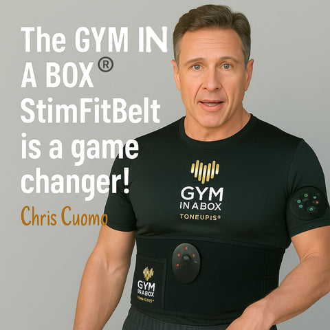 Chris Cuomo, News Anchor NewsNation GYM IN A BOX Celebrity Brand Ambassador 