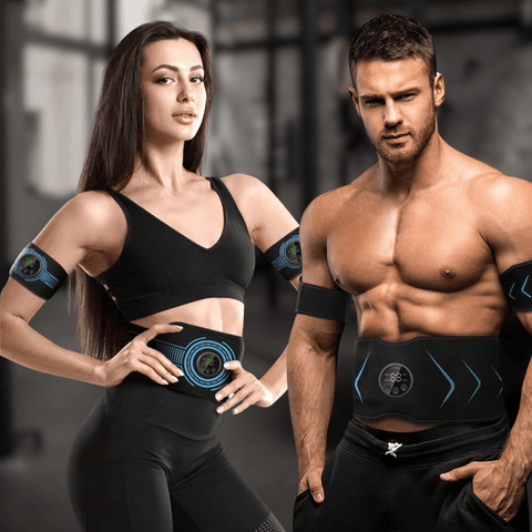 5-in-1 wearable muscle stimulator by GYM IN A BOX® – total body toning with patented ToneUp15® Tech”