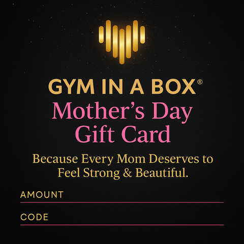 GYM IN A BOX GIFT CARD, Perfect for FitMoms, Dog Moms, Glam Moms, and Boss Moms, and everyone you love! Card Features will be adjusted to any event like Birthday, Anniversary, Christmas, Hanukkah, Fathers Day, Valentines Day, a special Friendship  or whatever you celebrate!