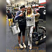 Celebrity Trainer Nika Cristiani & Mickey Rourke 