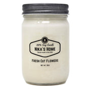 NIKA’s Healthy Home Candles
Healthy Living - 100 % Soy Candles - All Natural-All Clean - 12oz Mason Jar - Non-Toxic - Highly Scented for Your Home - Safe for Pets - Hand Poured in The USA, Long Burning 50-60 Hours - Clean Burning - Gift - Home Decor, Fresh Cut of flowers scent