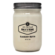 NIKA’s Healthy Home Candles
Healthy Living - 100 % Soy Candles - All Natural-All Clean - 12oz Mason Jar - Non-Toxic - Highly Scented for Your Home - Safe for Pets - Hand Poured in The USA, Long Burning 50-60 Hours - Clean Burning - Gift - Home Decor, Blueberry Muffin Scent