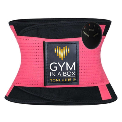GYM IN A BOX MagicTone StimFitBelt, EMS Abs Exercise Belt Magic Abs Exercise FitBelt, Workout For Women Over 30, Workout For Women Over 40, Workout For Women Over 50 , , ABS Stimulator, Abs belt, EMS Abs stimulator , Core Transformation, 15 min abs workout 
