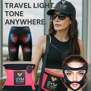 GYM IN A BOX StimFit Travel Kit, Luxury Fitness, EMS Alternative, Portable Beauty Devices, Facelift Mask, Booty Pants, TSA Friendly, Jetsetter Workout, Women’s Travel Fitness, ToneUp15®, GYM IN A BOX