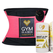BOSS LADY Deluxe Fit & Firm Toning Set, Mommy's Makeover Deluxe Kit, Fit And Firm Combo Set, Stomach Cellulite Treatment, Toning Exercise , Sweat Cream