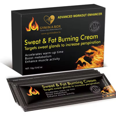 BOOST™ Workout Activator Cream by GYM IN A BOX® – Box of 10 travel sachets”