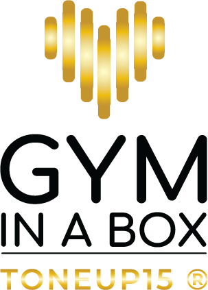 GYM IN A BOX logo black font