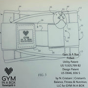 Magic Abs Exercise Fitbelt, ToneUp15®️ MicroCurrent FitBelt Utility Patent US 11,925,799 B2Design PatentUS D846, 836 Sby N. Cristiani | Cristiani's Balance, Fitness & Nutrition, LLC for GYM IN A BOX