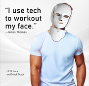 Magic Glow Premium LED Face And Neck Beauty Light, Omni Looks Mask, Red Light Therapy Mask, LED Face Mask Facials 