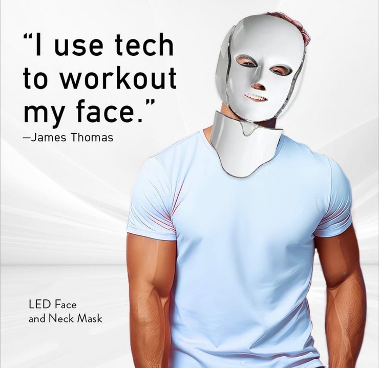 Magic Glow Premium LED Face & Neck Beauty Light,