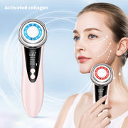 MegaBeauty MicroCurrent Photon Light Facial Rejuvenating and Cleansing Massager, Activate Collagen , Skin Rejuvenation