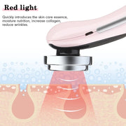 MegaBeauty MicroCurrent Photon Light Facial Rejuvenating and Cleansing Massager Red Light Therapy RF Facial SpaGrade  Beauty Device