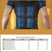 Smart MicroCurrent Muscle Shirt, Size Chart, Best Home Workout, Quickest Way To Gain Muscles