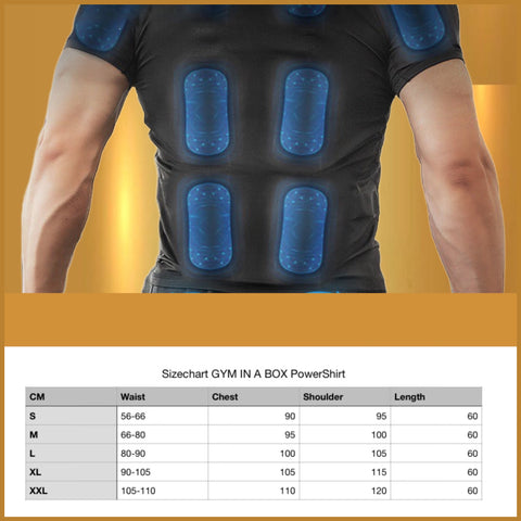 Smart MicroCurrent Muscle Shirt SizeChart Best Home Workout Quickest Way To Gain Muscles