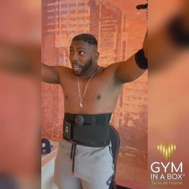 GYM IN A BOX FitBelt Smart Waist Trainer MEN