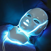 Magic Glow LED Face And Neck Beauty Light, Professional LED Light Therapy, Omni Looks Red Light Therapy Mask 