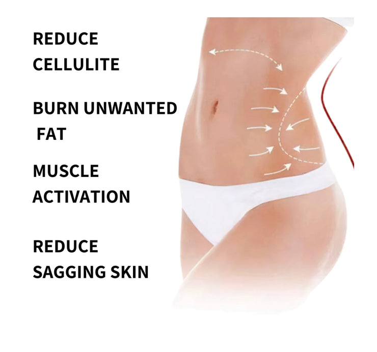 Ultrasonic BodyFirm Cellulite Eraser, Reduce Sagging Skin, Burn Unwanted Fat To Reduce Cellulite, Weight Loss And Skin Tightening 