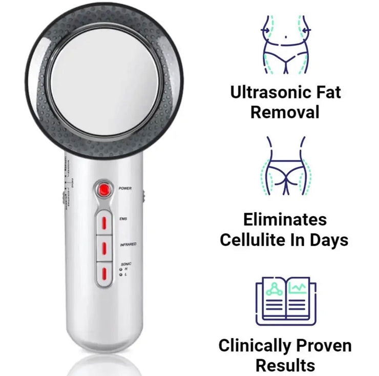 Ultrasonic BodyFirm Cellulite Eraser, Ultrasonic fat removal eliminate cellulite in days clinically proven, Persna Care Beauty 