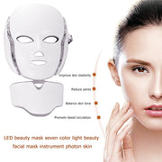 * NEW* Tite FaceWare 2in1 LED Red-light Therapy Face & Neck Rejuvenation Mask
